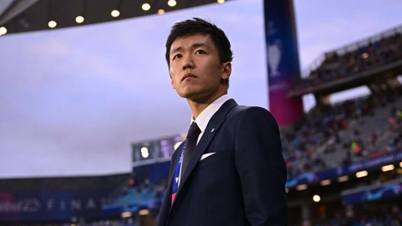 Steve Zhang duró seis temporadas como presidente del Inter.