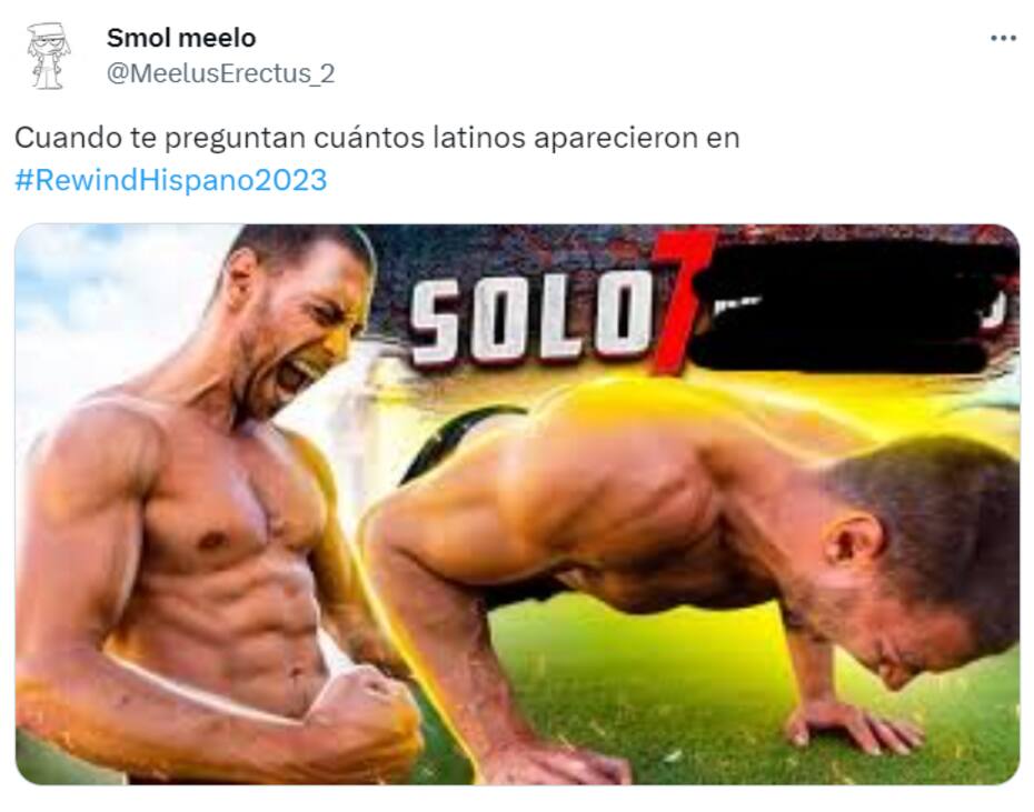 Memes y reacciones que generó el Rewind Hispano 2023