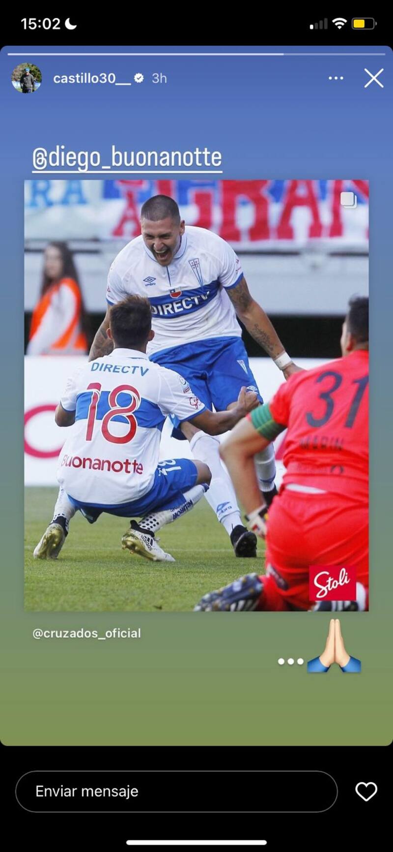 junto a Diego Buonanotte.