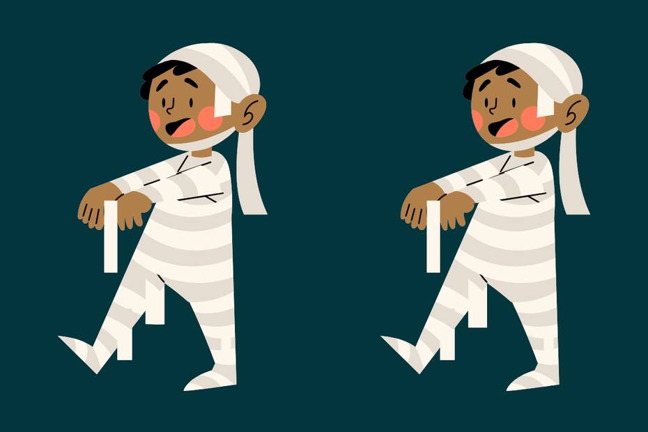 ¿Dónde están las dos diferencias?