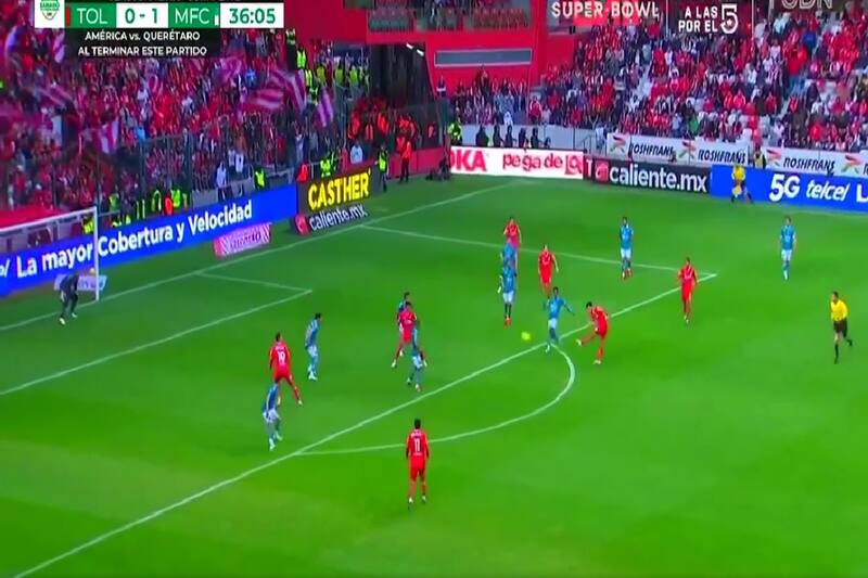Hizo un golazo en la Liga MX