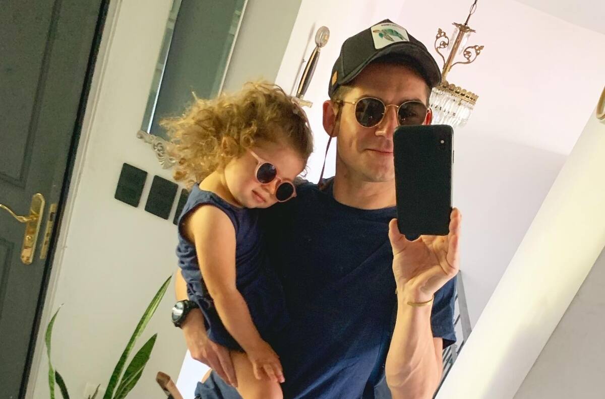 Claudio Castellón compartió dulce registro junto a su hija, Alicia