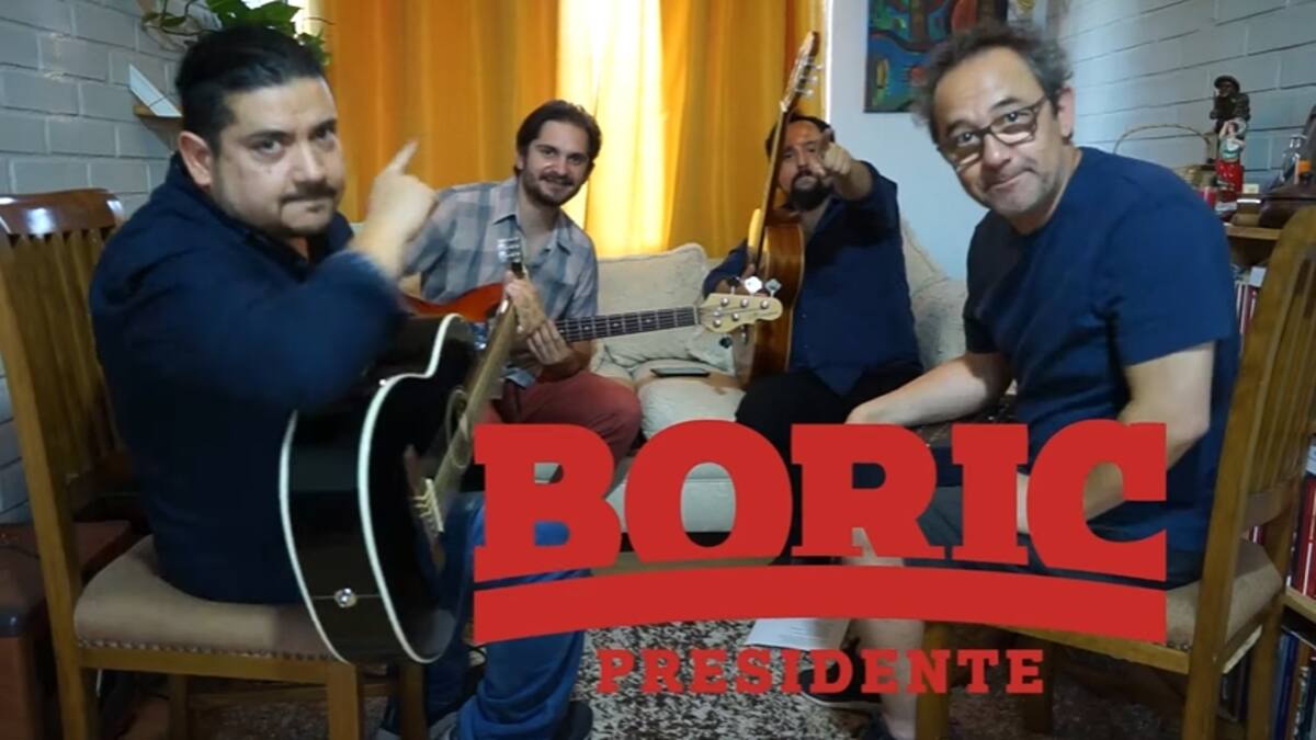 Escucha la cueca con la que Daniel Muñoz y Los 30 pesos invitan a votar por Gabriel Boric