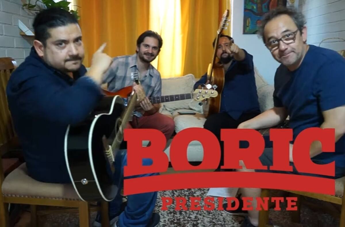Escucha la cueca con la que Daniel Muñoz y Los 30 pesos invitan a votar por Gabriel Boric