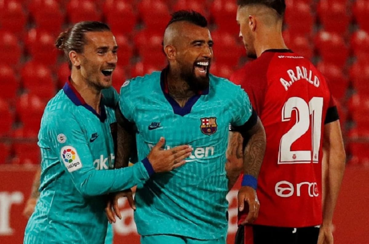 Con Griezmann rezagado, The Sun armó el 11 del Barcelona con Arturo Vidal en cancha