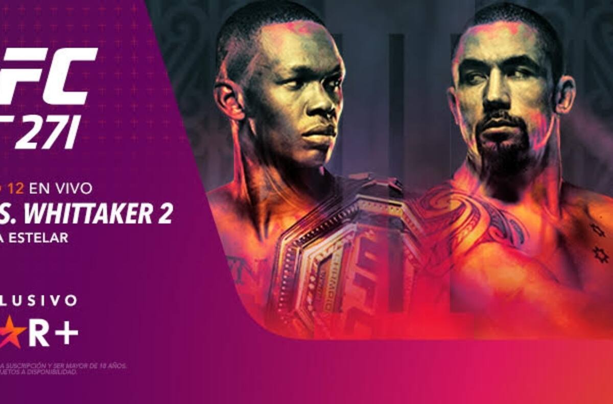 UFC 271| Israel Adesanya vs Robert Whittaker: hora y dónde ver en vivo por TV y online