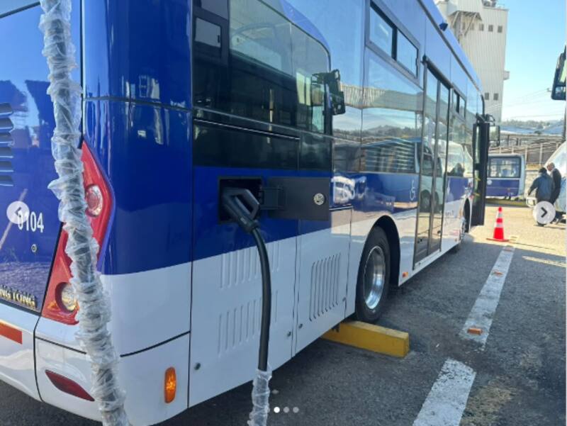 Así son las nuevas micros que recorrerán Concepción.