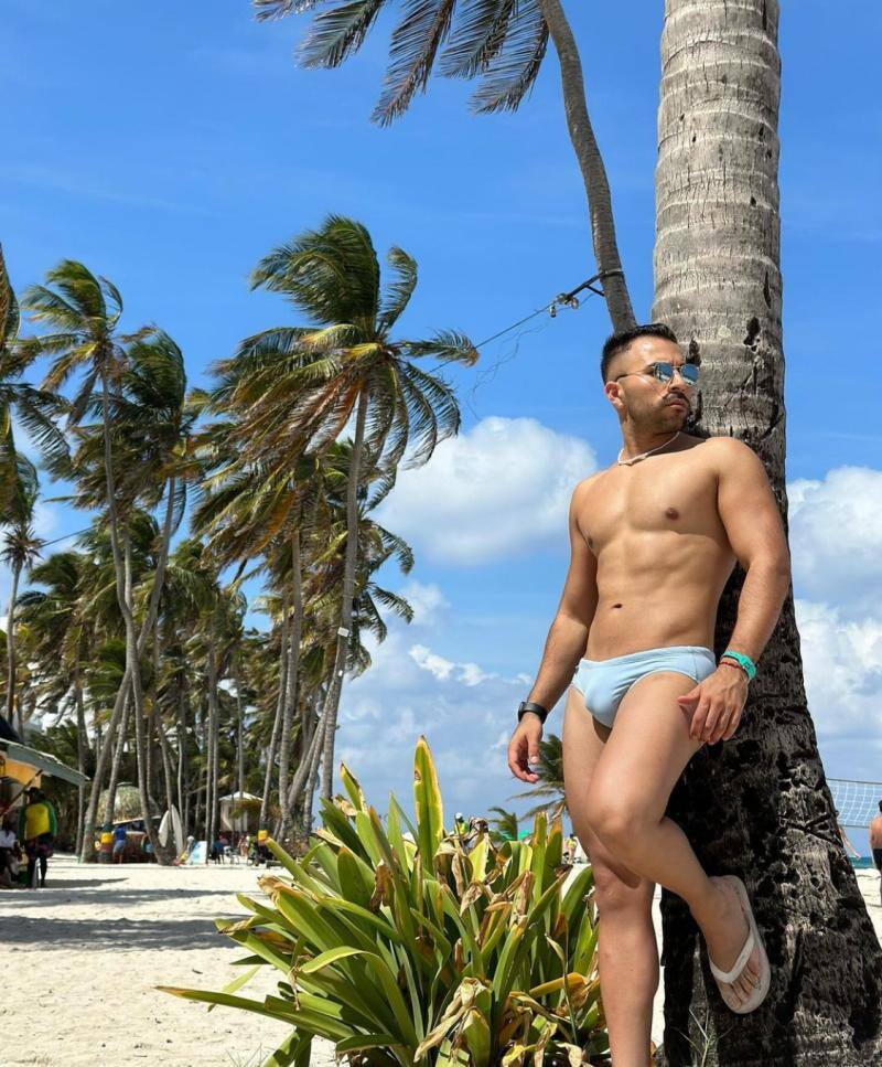 Sergio Narchi en sus vacaciones en Colombia. Créditos: Instagram