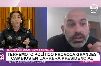"Es una falta de respeto y de ignorancia": Panelista de "Hola Chile" se enfrascó en tensa discusión con trabajador de CADEM