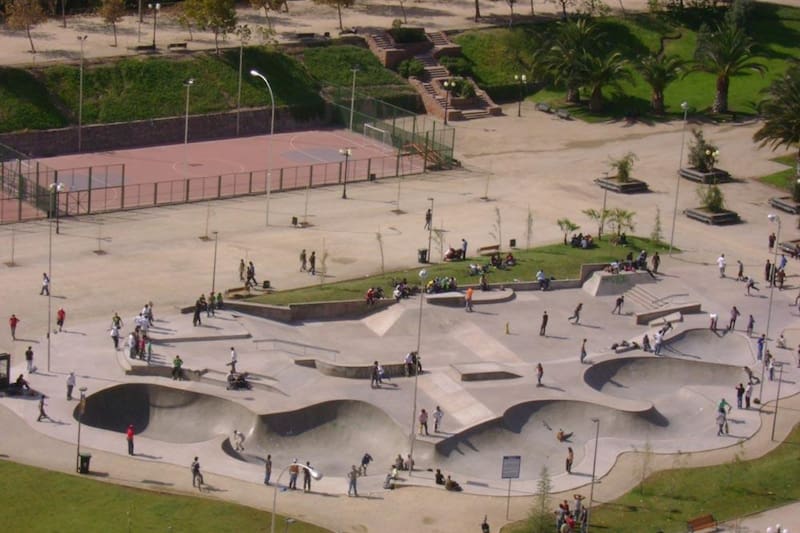 Este recinto natural se ubica a lo largo de la Avenida Presidente Balmaceda. Foto: Conociendo Chile.