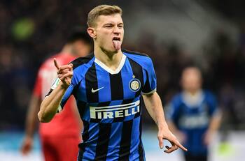 ¡Que golazo! Nicolo Barella puso arriba al Inter con este misilazo