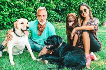 Esta es la lujosa "suite" personalizada de las mascotas de Gianluca Vacchi y Sharon Fonseca