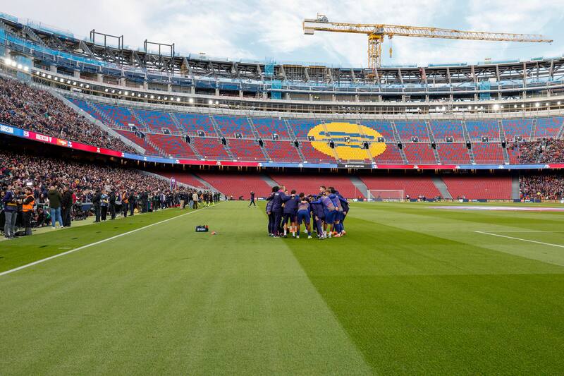 Los Culés volvieron con victoria a su Camp Nou. Foto: Agencia EFE.