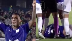 VIDEO | Lo dejó en el suelo: la celebración de Tucu Contreras que hizo estallar a David Ospina