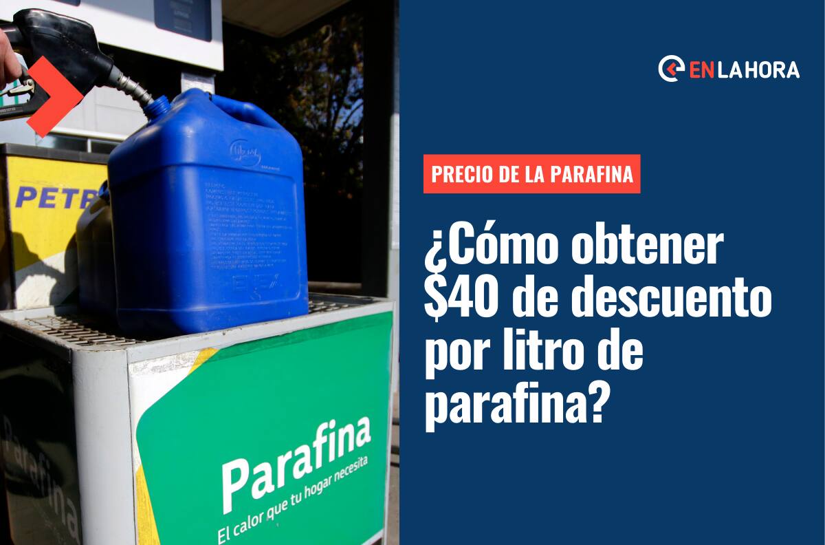 Parafina en Petrobras: ¿Cómo obtener 40 pesos de descuento por litro de parafina en mi comuna?