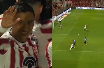 VIDEO | La “asistencia fantasma” de Nicolás Guerra que está dando que hablar en el fútbol argentino