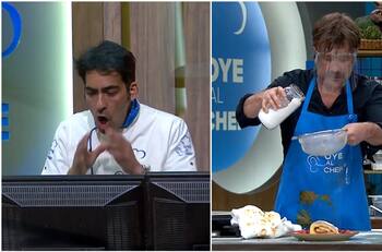 “¡Bota esa hue...!”: Chris Carpentier perdió la paciencia con Marcial Tagle y su emplatado en “Oye al Chef”