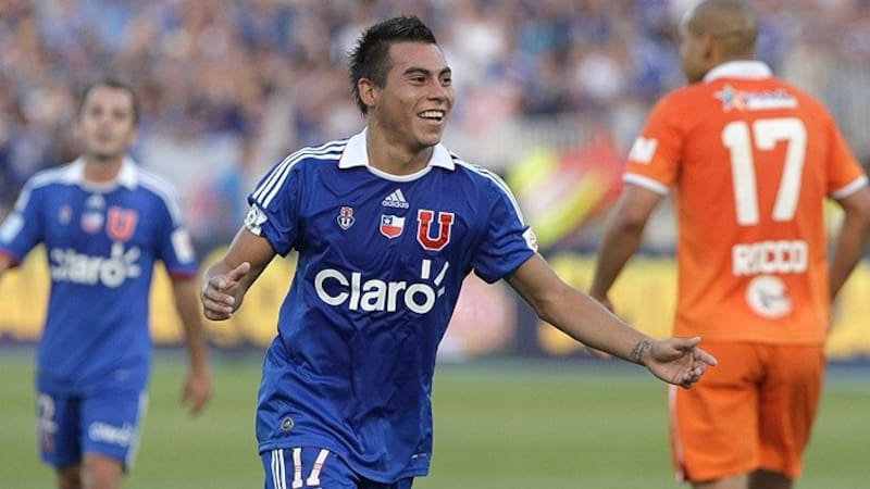 Eduardo Vargas en la U.