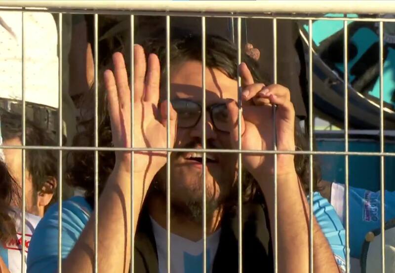 alentaron hasta el final a su equipo.