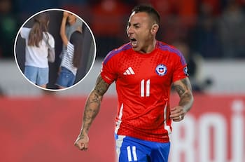 VIDEO | El tierno gesto de Eduardo Vargas con estas niñas que idearon todo un plan para poder tomarse una foto con él