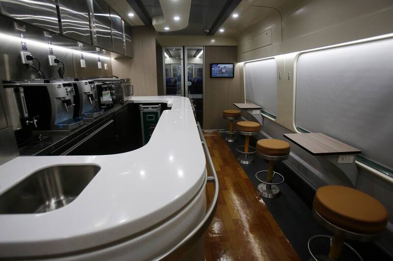 Así luce el interior del tren más moderno de Sudamérica. Créditos: ATON.