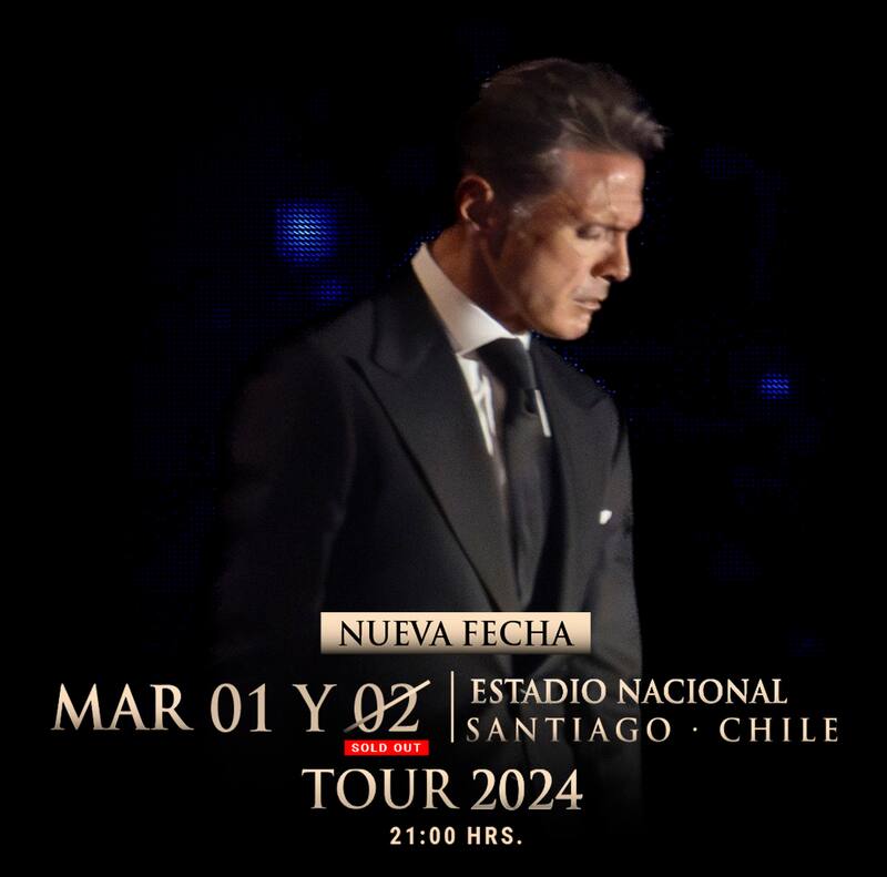 El concierto de Luis Miguel del día de hoy agotó sus entradas