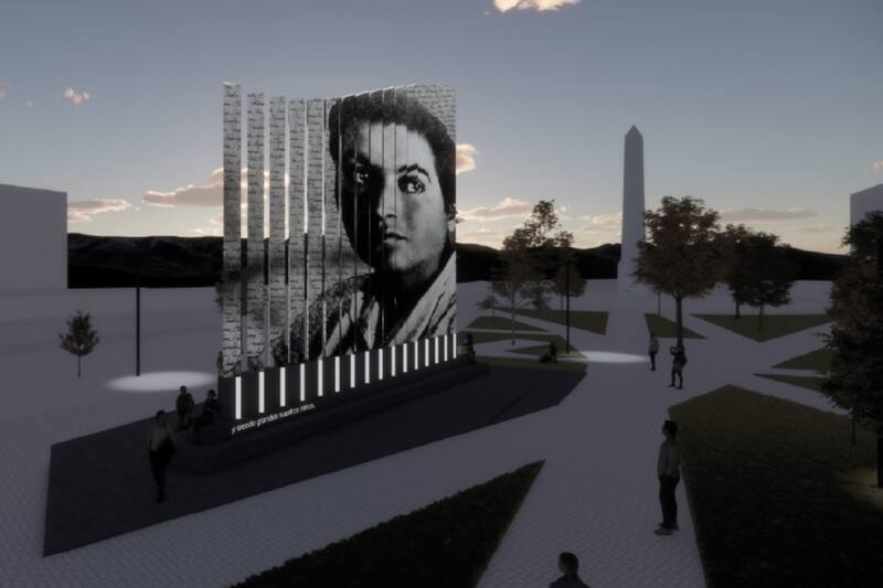 y el monumento que tendrá en Plaza Baquedano.