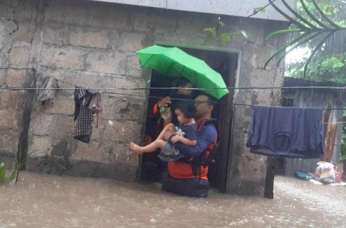VIDEO | Inundación en Filipinas: Tormenta deja 8 fallecidos, 19 desaparecidos y miles de personas evacuadas