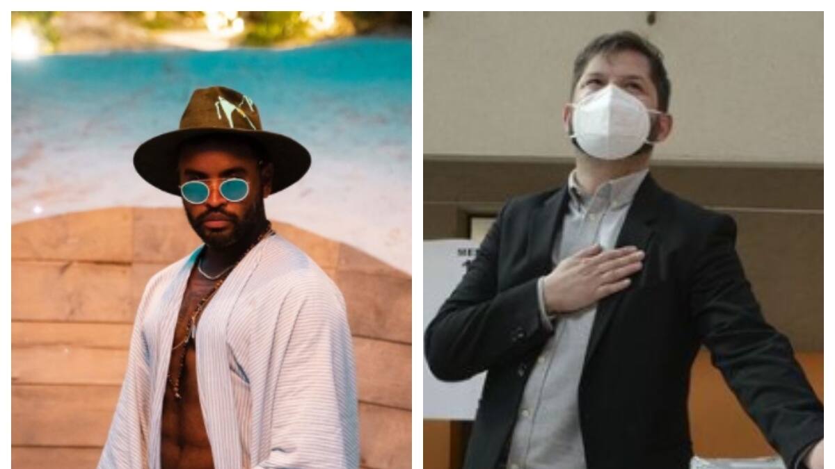 "De vieja escuela": Zion compartió meme de Gabriel Boric donde interpreta una de sus canciones