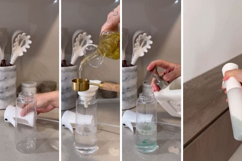 Con pocos ingredientes se puede hacer este antipolvo casero.
Créditos: TikTok @
miencantadoracasa4.