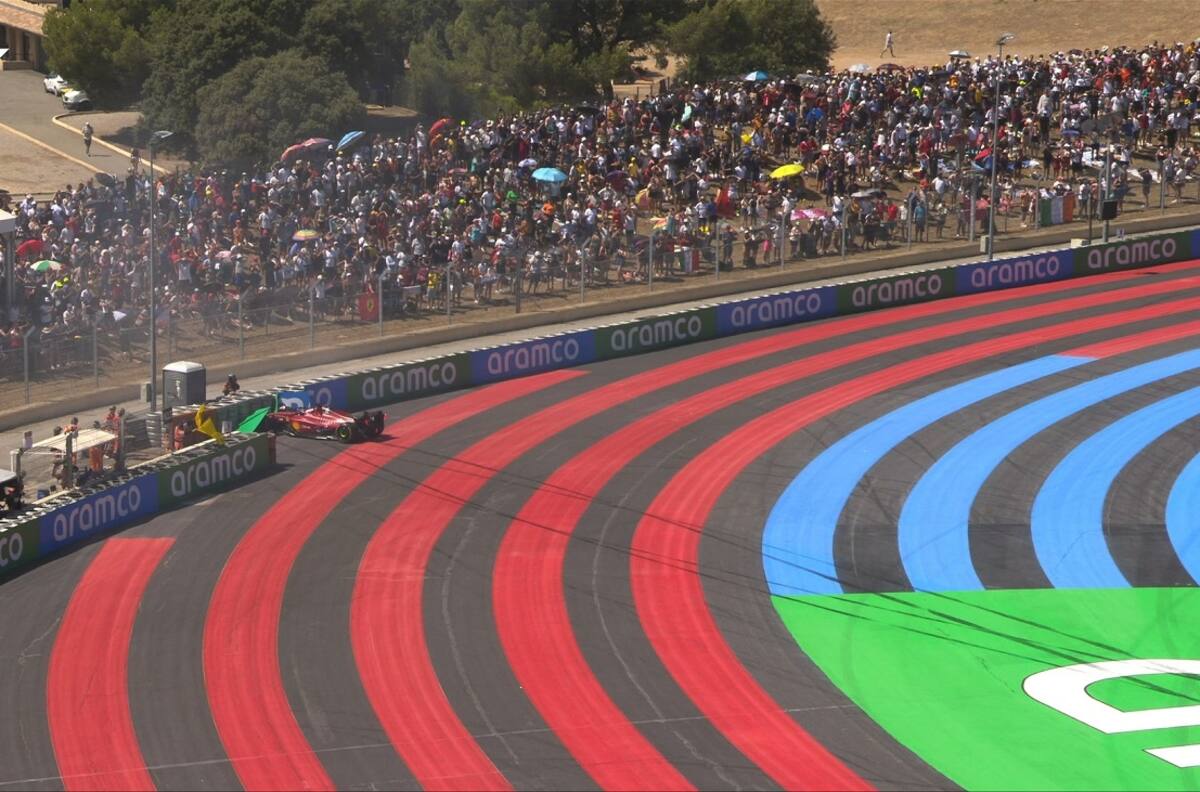 VIDEO| El desesperado grito de Charles Leclerc tras chocar en el Gran Premio de Francia de Fórmula 1