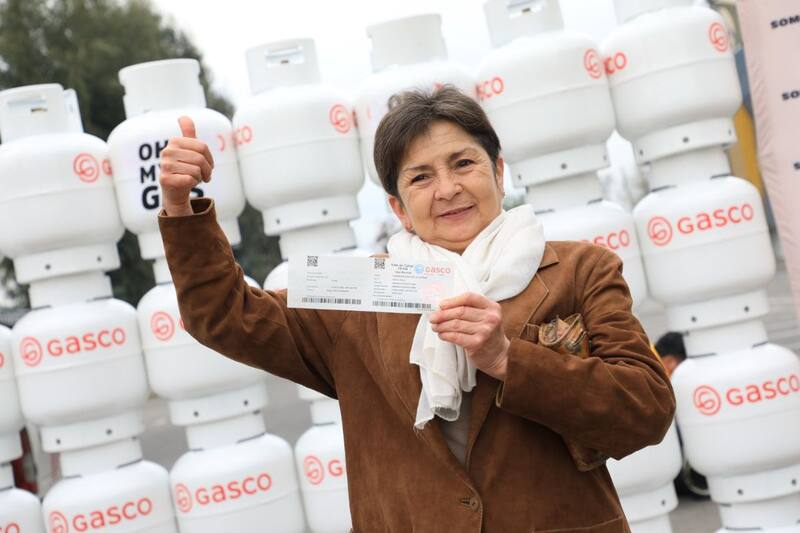 Este es el precio fijo de los cilindros.