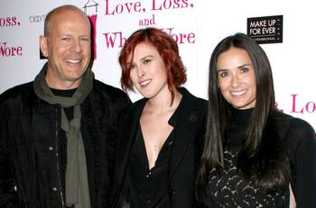 Se agranda la familia: Demi Moore y Bruce Willis serán abuelos