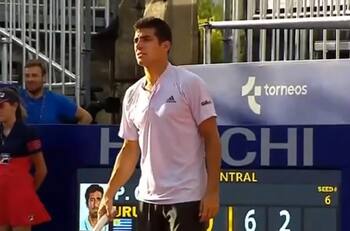 Cristián Garín venció a Pablo Cuevas y avanzó en el ATP 250 de Córdoba