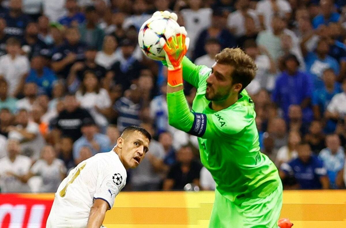 Olympique de Marsella sumó nueva derrota en Champions League y Alexis Sánchez fue reemplazado por Tudor