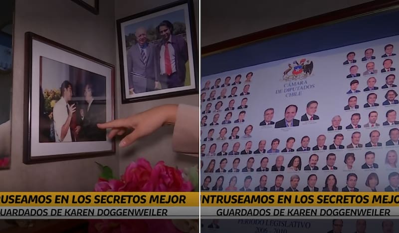 Casa de Karen Doggenweiler y su particular baño de visitas.