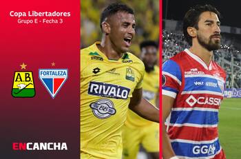 MARCADOR FINAL | Bucaramanga 1 - Fortaleza 1 por Copa Libertadores 2025