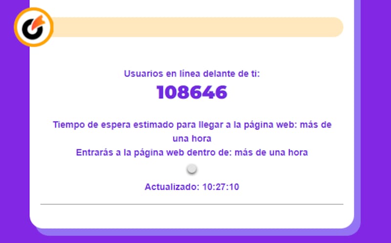 La gran cantidad de fans que quieren ver al músico en el Movistar Arena. Captura: Punto Ticket.