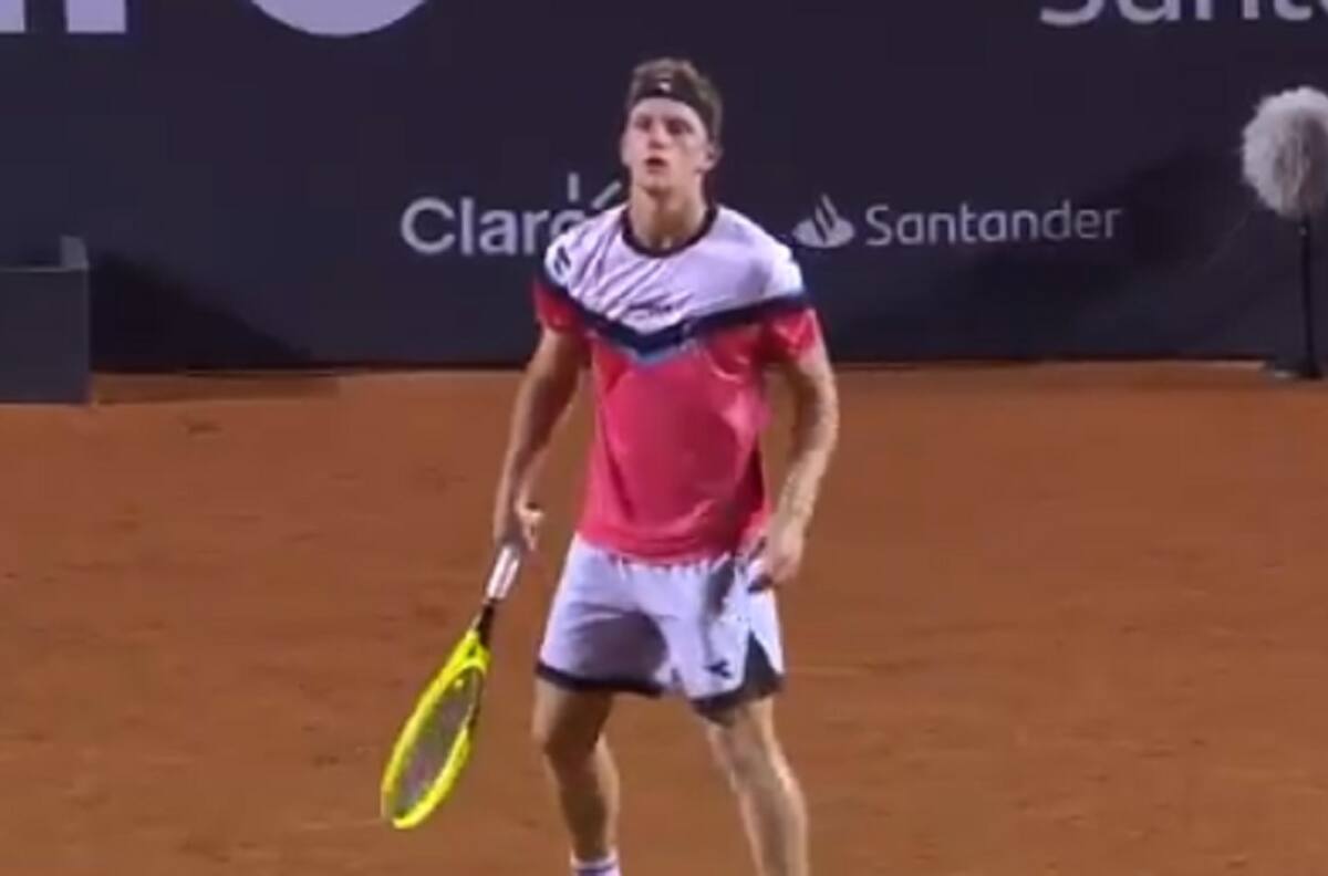 ¡A lo Kyrgios! Davidovich se ganó pifias en el ATP de Río por esta jugada