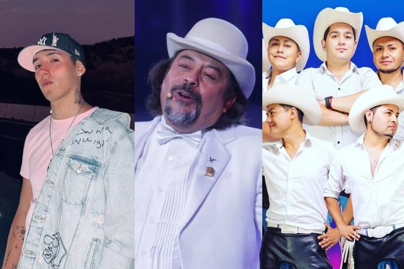 Pailita, Bombo Fica y
Zúmbale Primo son algunos de los artistas que estarán presentes en el Festival de Antofagasta / Créditos: Instagram y TVN