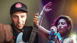 Tom Morello y Ana Tijoux publicaron fotografía de cuando visitaron la tumba de Víctor Jara