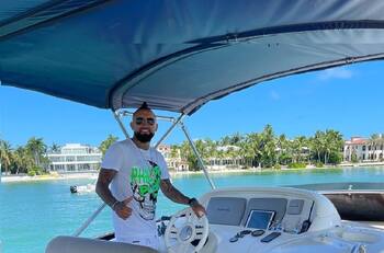 FOTOS: Las espectaculares y lujosas vacaciones de Arturo Vidal en Miami