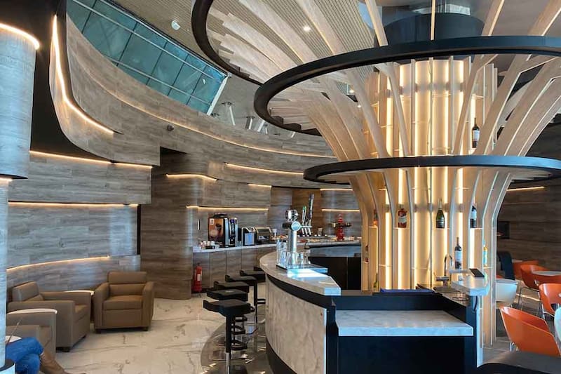 Salones VIP Pacific Club con Banco de Chile.