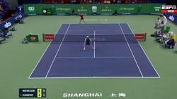 VIDEO | Los chinos quedaron locos: el tremendo punto que se mandó Novak Djokovic en el Masters de Shanghai