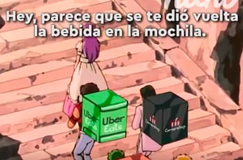 Los Caballeros del Delivery: La genial adaptación de Nano para los repartidores de comida