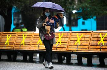 Onemi por segundo sistema frontal: iniciará el miércoles y podrían caer hasta 60 milímetros