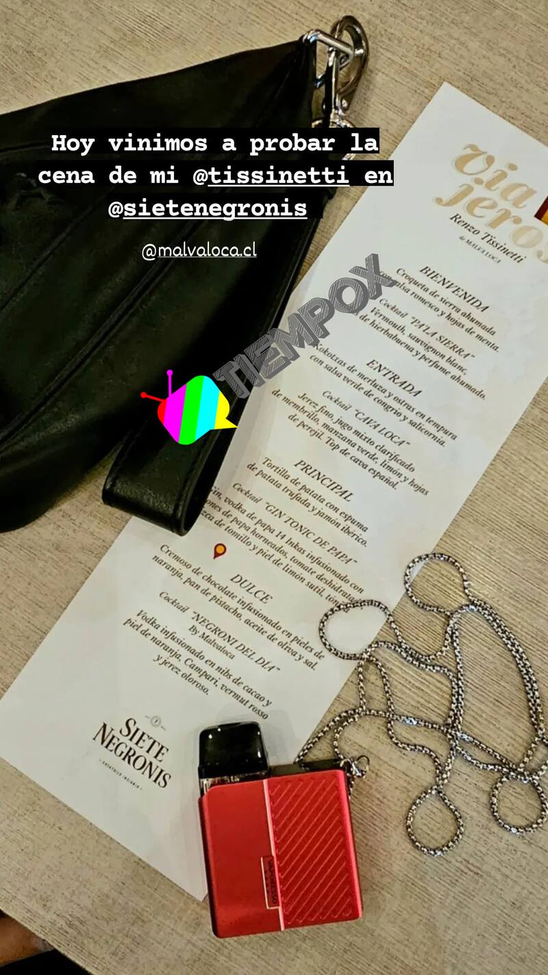 La felicidad de la influencer.