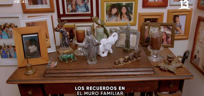 Parte de su decoración. Créditos: Canal 13.