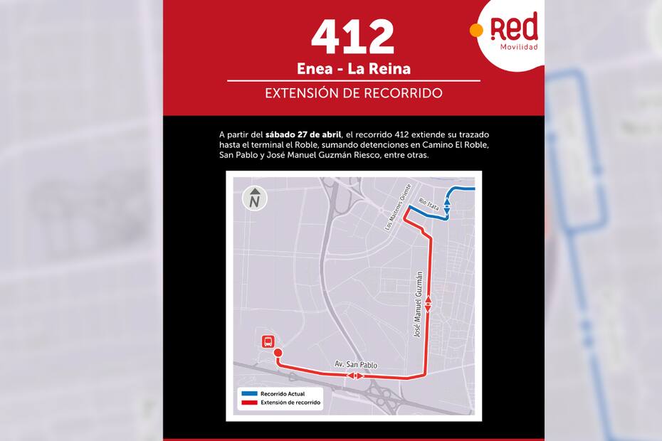 Descubre el nuevo mapa del bus.