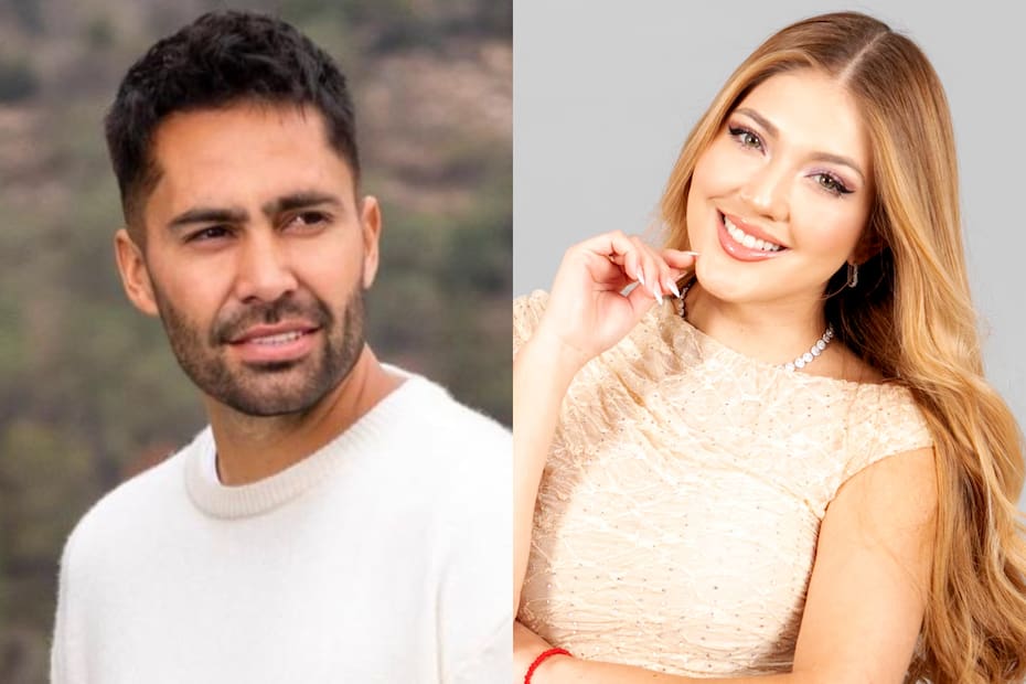 La pareja mantiene una relación.